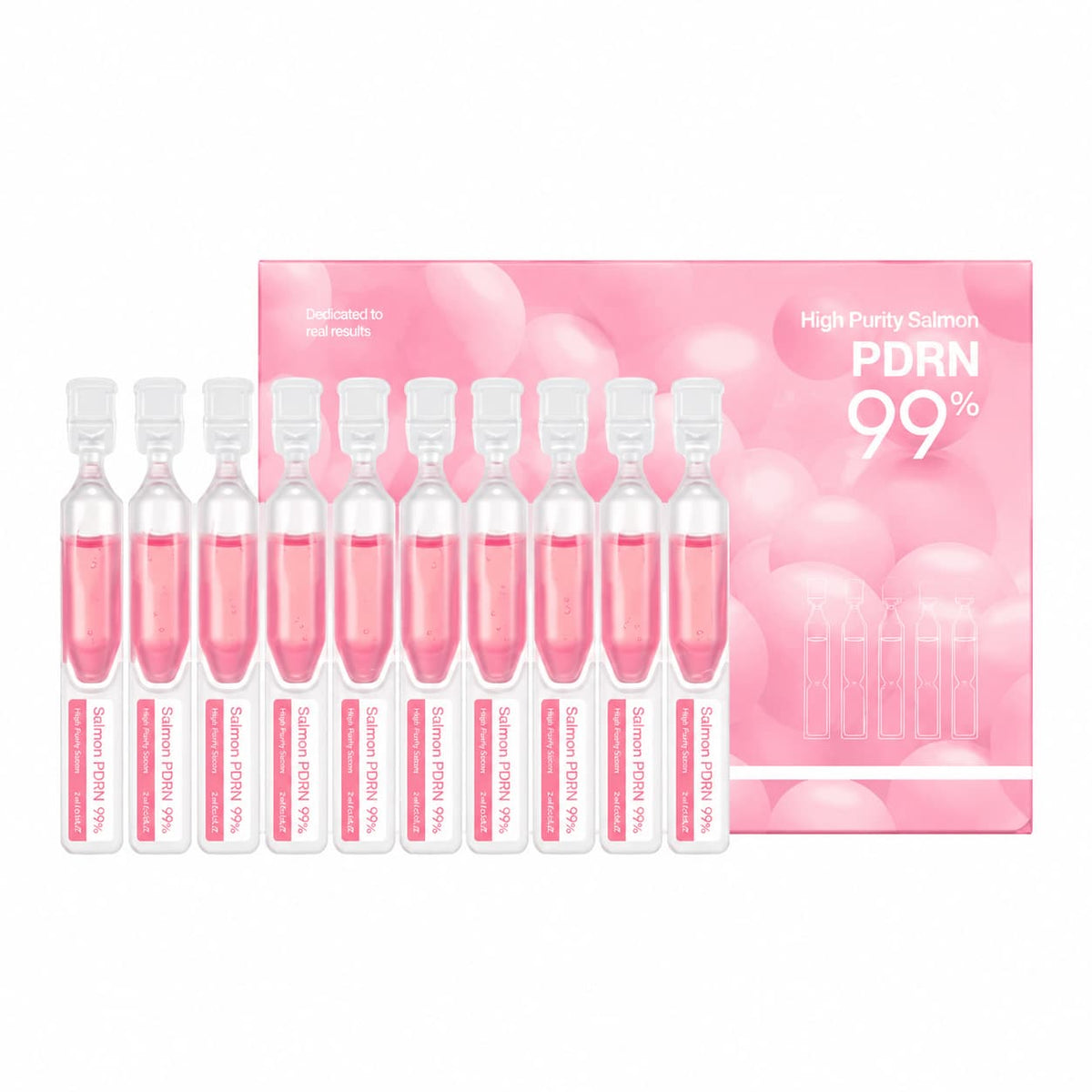 Medicube PDRN Pink One Day Serum Box () 10 x 1.5 ml – Siero viso in monodose